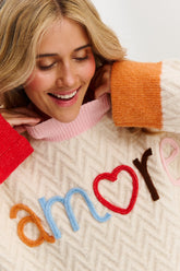 Loud Heart turtleneck sweater
